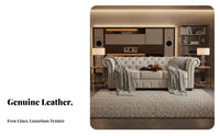 traditional design U-Shaped Tufted Sofa Designer Look U-Shaped Lounger with Chaise configurable Configuration Booth Seating firm-density Foam for Interior Designers, Business Owners, Reception Area, Hotel Lobby, Home Theater, living room