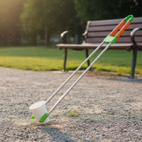 Double Rod Picker Long-Lasting Litter Pickup Tool Rustproof for Seniors