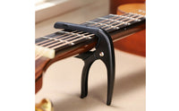 Acoustic Guitar Capo Compact Capo with Spring Clamp Quick Release Accessory for Songwriters, Live Performances
