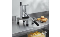 French Fry Cutter Multi-Function Potato Fry Slicer Stainless Steel Commercial Vegetable Chopper for Professionals, Restaurant, Snack Shop