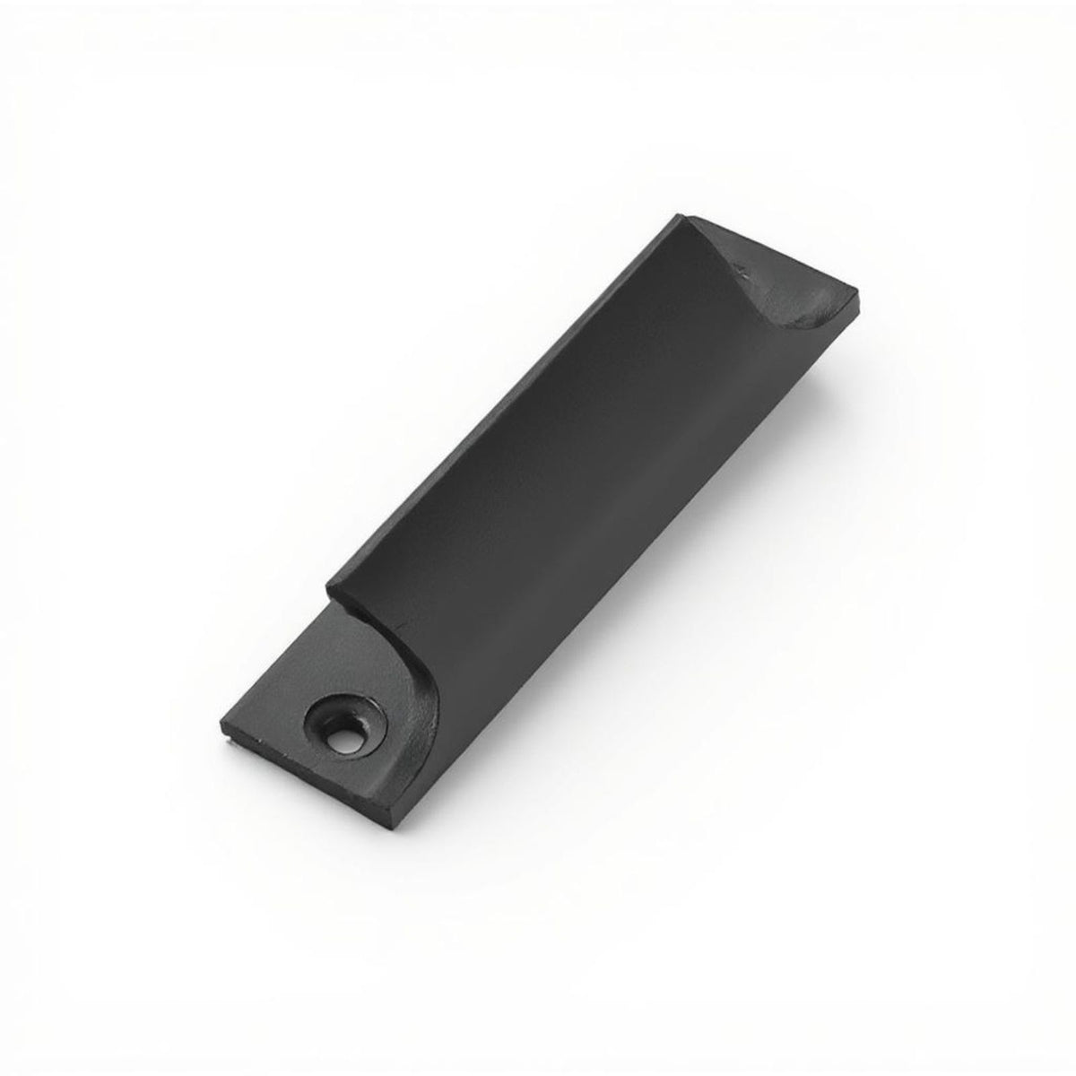Glass Panel Screen Pull Handle, Aluminum Alloy, Easy Installation, Sliding Door, Drawer, Cabinet, Rust-Resistant, Universal Fit, Matte Black