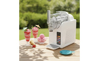 Countertop Chilled Drink Machine Temperature Control Slushy Machine LED Display Chilled Drink Maker with Timer Adjustable for Home Baristas, Small Cafes