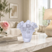 Pink Flower Vase Artisanal Flower Vase Waterproof for Living Room