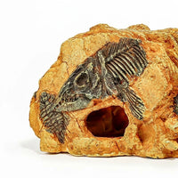 Resin Aquarium Rock Cave Decorations and Reptile Hideout, Aquatic Tank Decorations for Turtles, Aquatic Tank Ornaments for Snakes