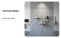 Round manufacturing-inspired Shelf Modern and aesthetic Round surface Display Space-Saving for Entryway