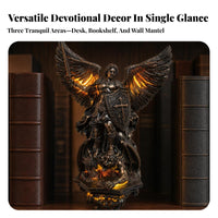 Exquisitely Carved Saint Archangel