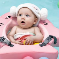 Baby Underarm Swim Float Safety Buckle Straps Baby Buoyancy Aid Seat Soft Foam
