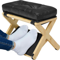 Wooden Folding Stool for Home Living Room