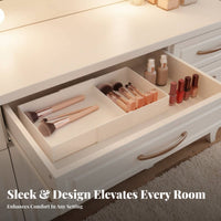 Expandable Cutlery Tray Adaptable Expandable Utensil Holder for Homeowners