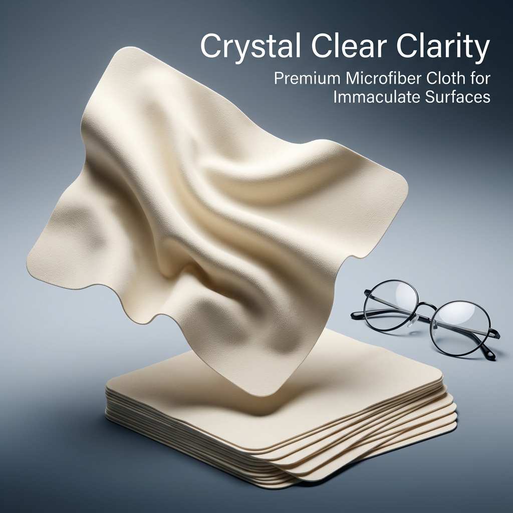 Microfiber Cleaning Cloths for Eyeglasses and Camera Lens, Reusable Suede Texture Wiping for Screens and Jewelry, Mixed Colors