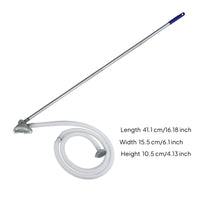 Automatic Pool Vacuum Flexible Hose Water Gear Fits Existing Filtration System