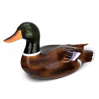 Mallard Duck Figurine Outdoor Mallard Duck Statue Decorative for Bird Lovers, Garden