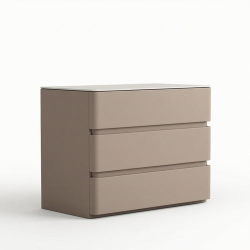 Bedside Cabinet with Drawers Floor-Standing Nightstand with Drawers No Assembly Required Nightstand for Bedroom, Apartment