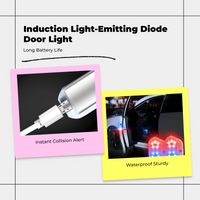 Car Door LED Warning Light, Anti-Collision, Universal Decor