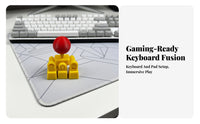 3D-Printed Arcade Joystick Keycap PLA WASD Joystick Cap Mechanical WASD Keycap Ball Top for Gamers