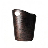 Hammered Ice Pail Sturdy Decorative Container Sturdy Handles