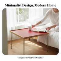 Minimalist Square Stand Space-Saving side Table flexible for Young Adults