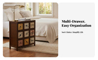9-Drawer chest of drawers timeless design Chest of Drawers Vintage Design Multi-Functional for Homeowners, Entryway