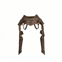 Shoulder Battle Gear with Arm Guards Distressed Arm Guards Knight Bracer for Stage Performance