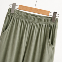Ladies Trousers for Women UK with High Waist and Side Pockets, Loose Fit Joggers in Soft Modal Material, Plus Size Available