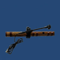 Versatile Compatibility Flute Audio Pickup Mount Lightweight Design Flute Audio Pickup Clip Easy Installation Wind Instrument Mic Clip Long-Lasting for Live Performance
