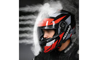 Motorcycles helmet With double Visor Glossy with Sun Visor Anti-Fog for Street Riding