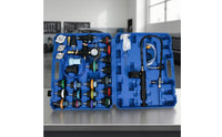 Allall-Purpose Cooling System Pressure Tester Kit Universal Cooling System Pressure Test Kit Easy to Use Water Tank Leak Tester Long-Lasting for Auto Repair Shops, Garages