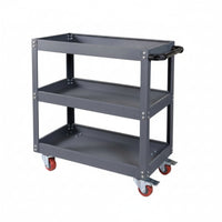 Heavy Duty Rolling Tool Cart Metal Mechanic Tool Cart Long-Lasting Rust Resistant for Mechanics, Repair Shop