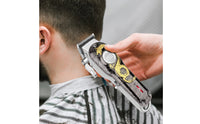 Rechargeable Electric Hair Clipper Digital Display Cordless Hair Trimmer Retro Design for Barbers, Barbershop, Salon