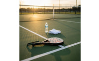 Aerodynamic Hole Pattern Lightweight Training Racket Large Sweet Zone Beach Tennis Paddle Fiberglass Padel Racket for Beginners