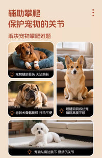 宠物楼梯狗狗上床台阶猫咪爬梯斜坡可拆洗小型老年犬梯子床边沙发