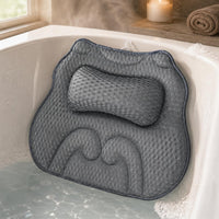 Bathtub Pillow Breathable Bathtub Headrest Contoured