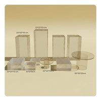 Acrylic Dessert Display Set Multi-Functional Tiered Buffet Display Stand