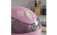 Easy to Use Home Ice Cream Machine Transparent Lid Ice Cream Appliance