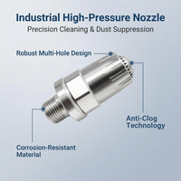 Multi-hole Industrial Air Blow Nozzle, Stainless Steel High Pressure Air Nozzle, Industrial Dust Sup - Image 2