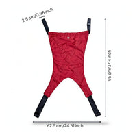 Patient Transfer Harness Full Back Stair Climbing Harness Reinforced for Elderly