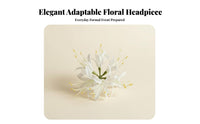 Chinese Design Arachnid Lily Hairpiece Elegant Design Hairpin Asian Inspired Hair Accessory Lightweight for Fashion Enthusiasts, Young Adults, New Year Celebrations, Cultural Events, Festivals, Themed Photoshoots