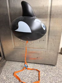 Inflatable PVC Swimming Safety Buoy with Dual Air Bladders