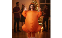 Inflatable Turkey Costume Novelty Inflatable Turkey Suit Funny Apparel for Adults, Thanksgiving, Cosplay