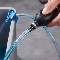 One-Way Siphon Pump with Bulb Flexible Hand Siphon Pump Transparent Sturdy for Mechanics