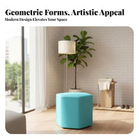 Tufted Rectangular Ottoman Padded Seat Upholstered Bench Easy Assembly