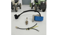 Ignition Coil Assembly Replacement Part for DIYers, Brushcutter Repair, Trimmer Maintenance
