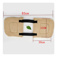 Thick Western Saddle Pad Safeguarding Wool Felt Saddle Pad Breathable