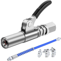 Quick-Release Locking Grease Coupler Heavy-Duty Locking Grease Coupler for Mechanics, Technicians