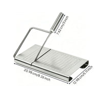 Stainless Steel Soap Measuring Grid Handmade Soap Shiny Finish