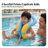 Inflatable Swim Buoyant Circle With | PVC Material, Inflatable Seat Floatage, for aquatic play