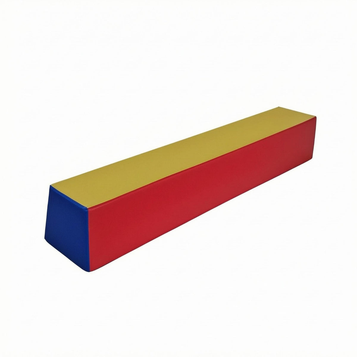 Foam Balance Beam Angled Sides Sensory Balance Beam Multicolor Training Equipment for Young Children, Preschoolers