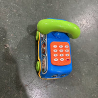 会唱歌的电话小汽车卡通音乐巴士车 儿童玩具益智早教机玩具批发