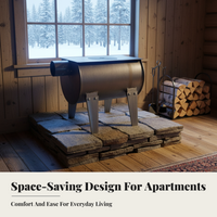 Fireplace Stove, Portable Fire Pit, Metal for Home Heating