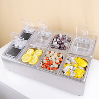 Commercial Seasoning Box and Sauce Container Set